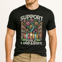 Librarian Support Public Libraries Library Cooling Performance Crew T-Shirt