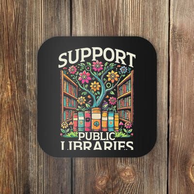 Librarian Support Public Libraries Library Coaster