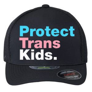 Lgbt Support Protect Lgbt Pride Flexfit Unipanel Trucker Cap