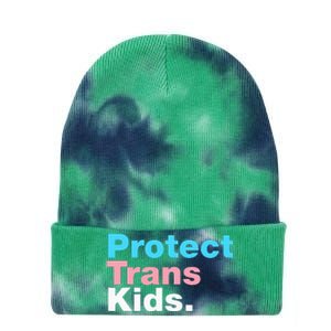 Lgbt Support Protect Lgbt Pride Tie Dye 12in Knit Beanie