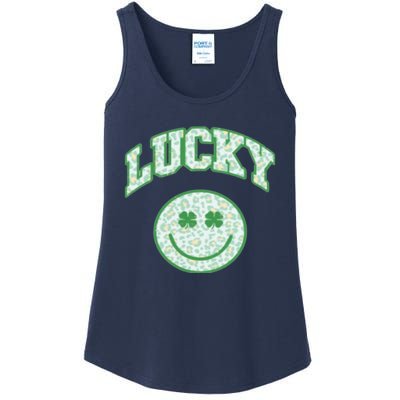 Lucky St Patricks Day Funny St Patricks Day Ladies Essential Tank