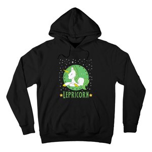 Lepricorn St Patricks Day Unicorn Irish funny Hoodie