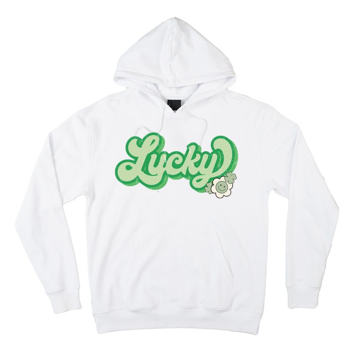 Lucky St PatrickS Day Retro Vintage Hoodie