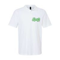 Lucky St PatrickS Day Retro Vintage Softstyle Adult Sport Polo