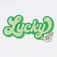 Lucky St PatrickS Day Retro Vintage Womens Tank Top