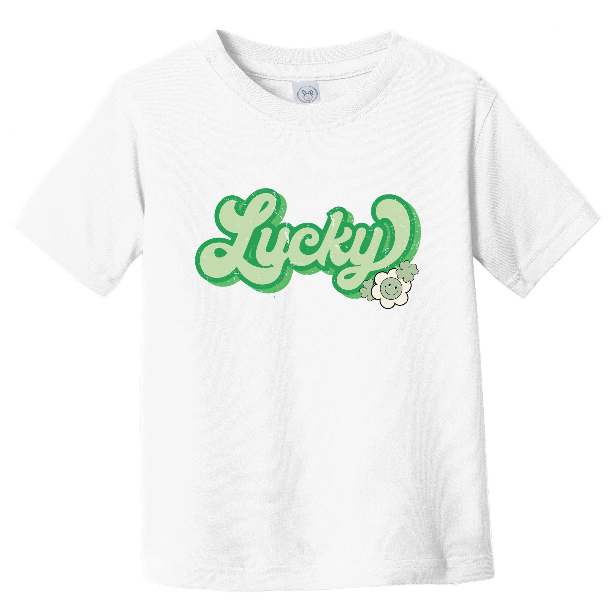 Lucky St PatrickS Day Retro Vintage Toddler T-Shirt