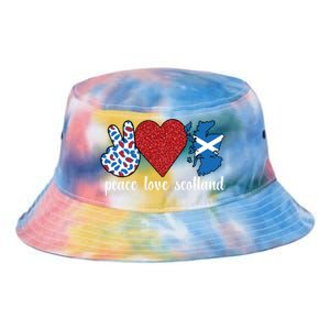 Love Scotland Proud Scottish Flag Scottish Roots Gift Tie Dye Newport Bucket Hat