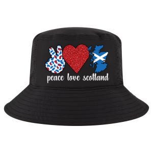 Love Scotland Proud Scottish Flag Scottish Roots Gift Cool Comfort Performance Bucket Hat