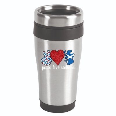 Love Scotland Proud Scottish Flag Scottish Roots Gift 16oz Travel Tumbler