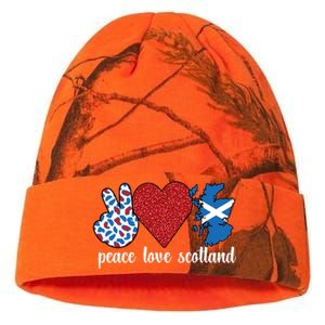 Love Scotland Proud Scottish Flag Scottish Roots Gift Kati Licensed 12" Camo Beanie