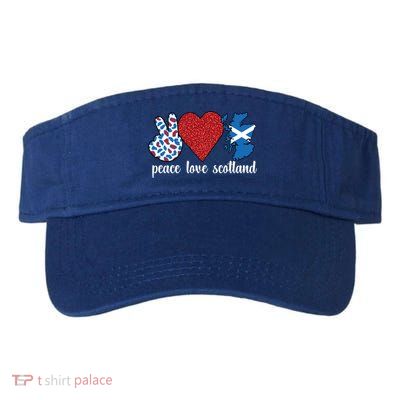 Love Scotland Proud Scottish Flag Scottish Roots Gift Visor