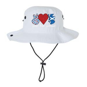 Love Scotland Proud Scottish Flag Scottish Roots Gift Legacy Cool Fit Booney Bucket Hat