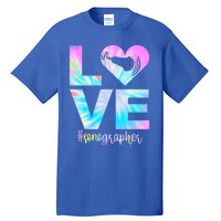 Love Sonography Proud Sonographer Week Gift Tall T-Shirt