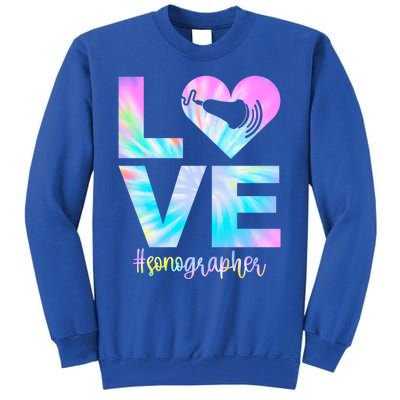 Love Sonography Proud Sonographer Week Gift Tall Sweatshirt