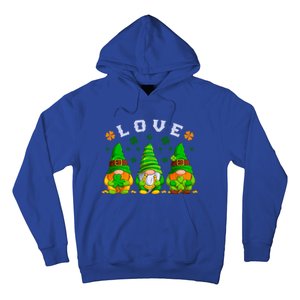 Love St Patrick's Day Irish Gnome Cute Gift Hoodie