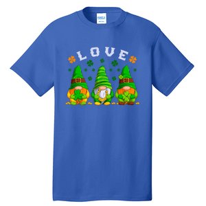 Love St Patrick's Day Irish Gnome Cute Gift Tall T-Shirt