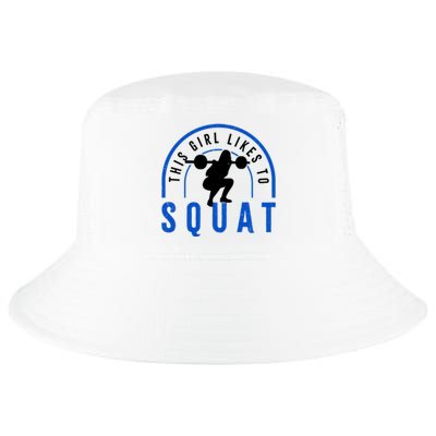 Likes Squatting Powerlifter Squats Gym Gift Cool Comfort Performance Bucket Hat