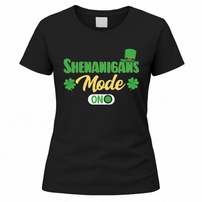 Leprechaun Saint Patrick's Day Funny Shenanigans Women's T-Shirt