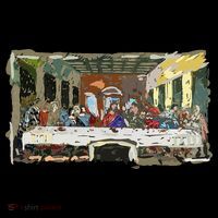 Last Supper Painting Christmas Christian Jesus Style Impact Tech Backpack