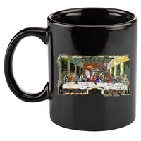 Last Supper Painting Christmas Christian Jesus Style 11oz C Handle Ceramic Mug