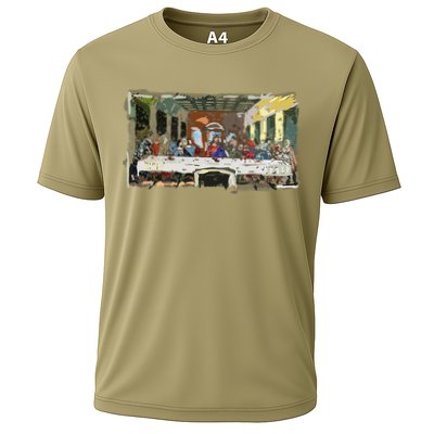 Last Supper Painting Christmas Christian Jesus Style Performance Shirt
