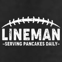 Lineman Serving Pancakes Daily Football 25L Jumbo Tote