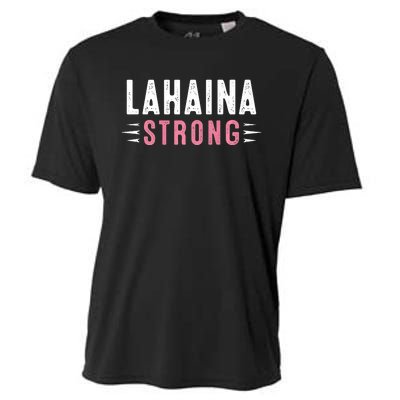 Lahaina Strong Pray For Maui Cooling Performance Crew T-Shirt