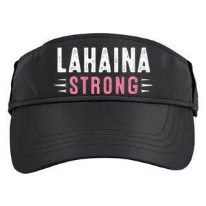 Lahaina Strong Pray For Maui Adult Drive Performance Visor