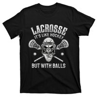 Lacrosse Saying Player Team Trainer Lacrosse Ball T-Shirt