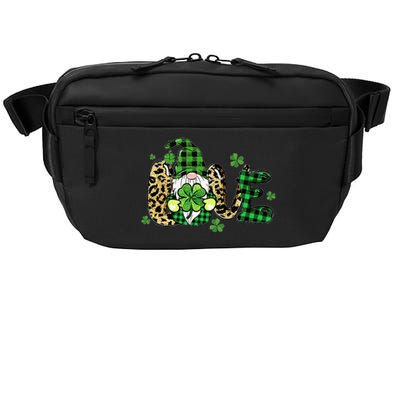 LOVE St Patricks Day Gnomes Shamrock For Women Crossbody Pack