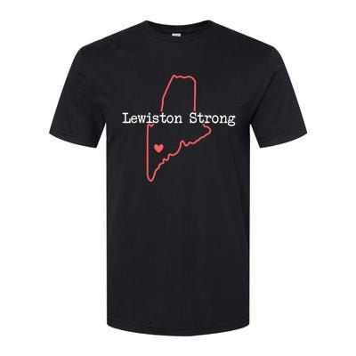 Lewiston Strong  Pray For Maine  Pray For Lewiston Maine Softstyle CVC T-Shirt