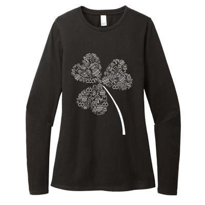 Lawyer St Patrick Clover Meaningful Gift Funny Lawyer St Patricks Gift Womens CVC Long Sleeve Shirt