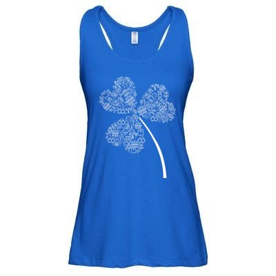 Lawyer St Patrick Clover Meaningful Gift Funny Lawyer St Patricks Gift Ladies Essential Flowy Tank