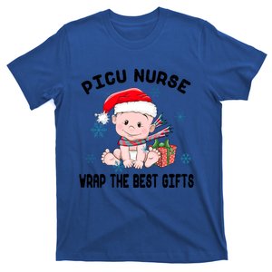 Lj75 Santa Picu Nurse Christmas Pajama Merry Xmas Nursing Gift T-Shirt