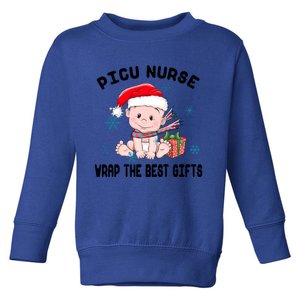 Lj75 Santa Picu Nurse Christmas Pajama Merry Xmas Nursing Gift Toddler Sweatshirt