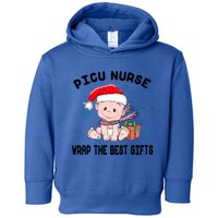 Lj75 Santa Picu Nurse Christmas Pajama Merry Xmas Nursing Gift Toddler Hoodie