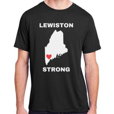 Lewiston Strong Pray For Lewiston Adult ChromaSoft Performance T-Shirt