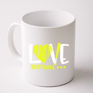 Love Softball Player N Athlete Coach Mom Dad Parent Gift Coffee Mug