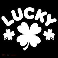 Lucky St Patricks Day Clover Festive 16 in Basic Backpack