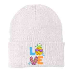 Love Summer Pineapple Cute Knit Cap Winter Beanie