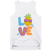 Love Summer Pineapple Cute Tank Top