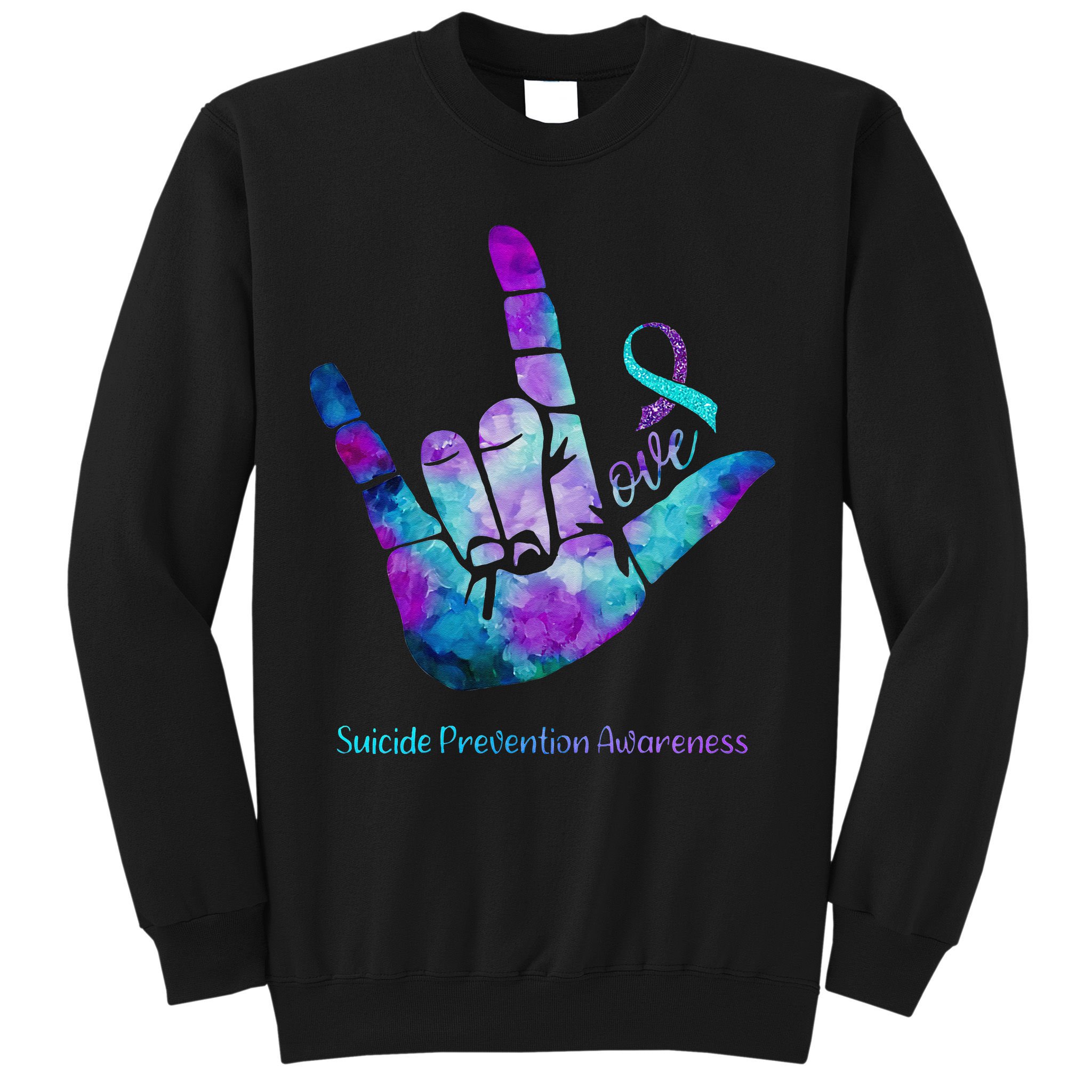 Love Suicide Prevention Awareness Sweatshirt