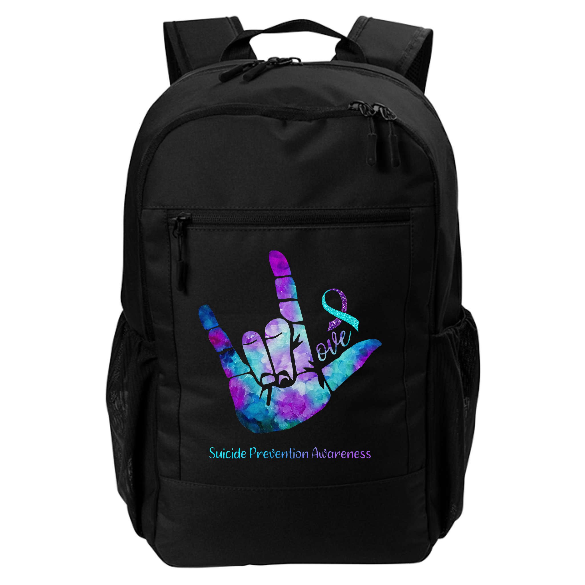 Love Suicide Prevention Awareness Backpack