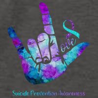 Love Suicide Prevention Awareness Vector Backpack