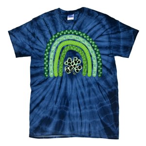 Lucky St Patrick's Day Rainbow Tie-Dye T-Shirt