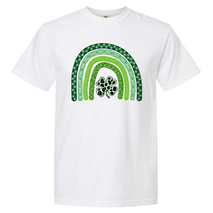 Lucky St Patrick's Day Rainbow Garment-Dyed Heavyweight T-Shirt