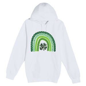 Lucky St Patrick's Day Rainbow Premium Pullover Hoodie