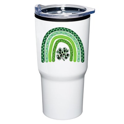 Lucky St Patrick's Day Rainbow Tumbler