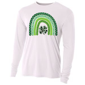 Lucky St Patrick's Day Rainbow Cooling Performance Long Sleeve Crew