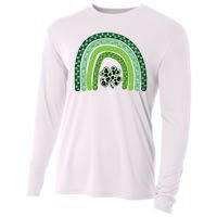 Lucky St Patrick's Day Rainbow Cooling Performance Long Sleeve Crew